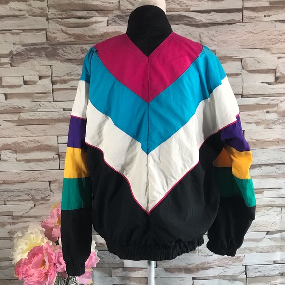 On Your Mark Vintage Jacket Sz XL (H21) - Picture 3 of 6